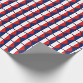 Frankrijk Vlag Honeycomb Wrapping Paper Cadeaupapier (Hoek)
