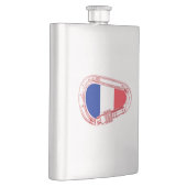 Frankrijk vlag Klim Carabiner Flacon (Rechts)