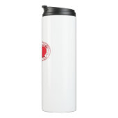 Frankrijk vlag Klim Carabiner Thermosbeker (Geroteerd rechts)