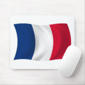 Frankrijk Vlag Muismat (Met muis)