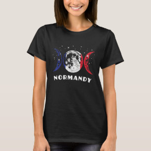 Frankrijk Vlag Normandië Stad T-shirt