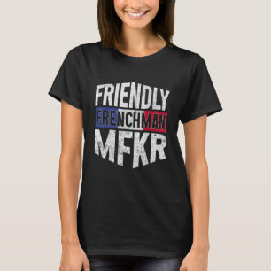 Frankrijk Vlag rode Franse Mannen & vrouwen 1 T-shirt