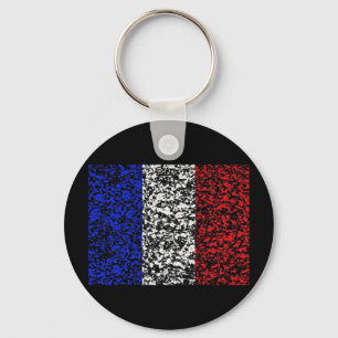 Frankrijk - vlag sleutelhanger