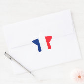 Frankrijk vlag ster stickers (Envelop)