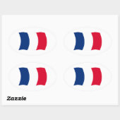 Frankrijk Vlag Sticker (Vel)
