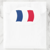 Frankrijk Vlag Sticker (Tas)