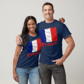 Frankrijk Vlag T-Shirt (Unisex)