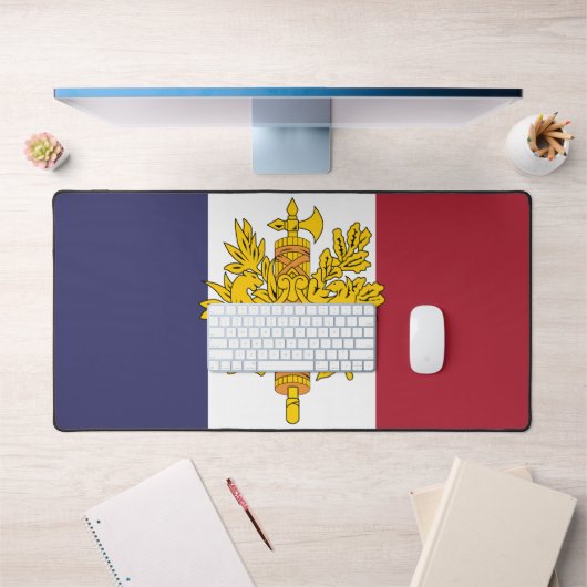 Frankrijk vlag telefoonhoesje bureaumat (Kantoor 1)