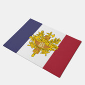 Frankrijk vlag telefoonhoesje deurmat (Schuin)