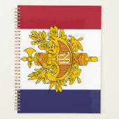 Frankrijk vlag telefoonhoesje planner (Voorkant)