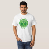 Frankrijk Vlag Vredessymbool T-shirt (Voorkant volledig)