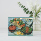 Frankrijk, voedsel, recette de la Piperrad Briefkaart (Staand voorkant)