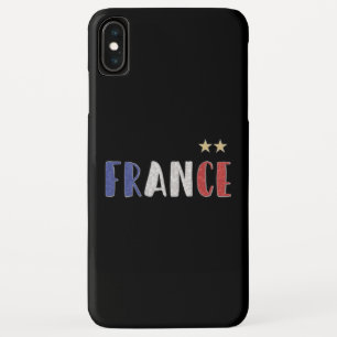 Frankrijk Voetbal Fan T-shirt Franse Vlag Case-Mate iPhone Case