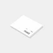 Frankrijk Voetbal Fan T-shirt Hart Post-it® Notes (Schuin)