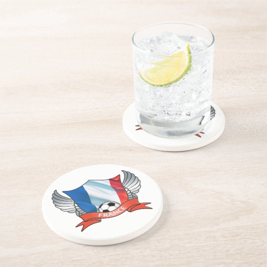 Frankrijk Voetbal Onderzetters (Zijkant)