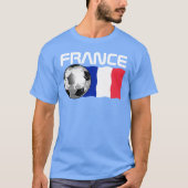 Frankrijk Voetbal T-shirt (Voorkant)