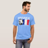 Frankrijk Voetbal T-Shirt (Voorkant volledig)