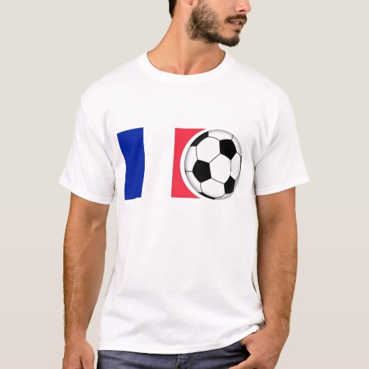 Frankrijk voetbal t-shirt (Voorkant)