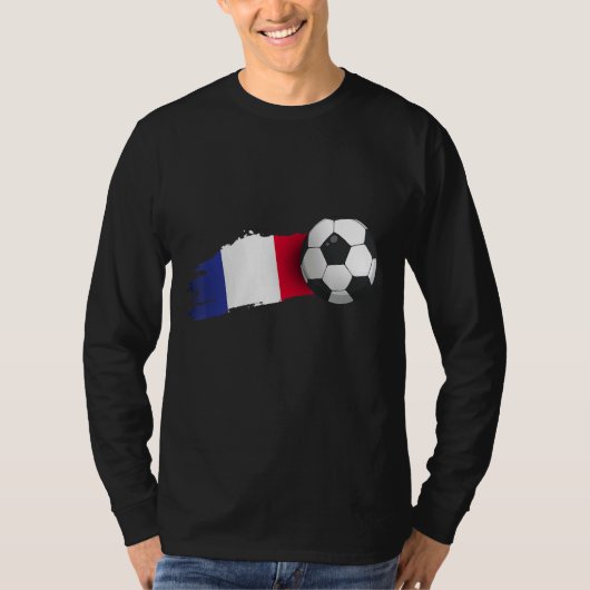 Frankrijk Voetbal T-shirt (Voorkant)