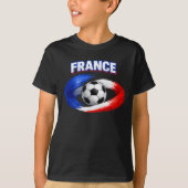 Frankrijk Voetbal Trots T-shirt (Voorkant)
