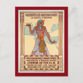  Frankrijk voor Egyptische reisposter Briefkaart (Voorkant)