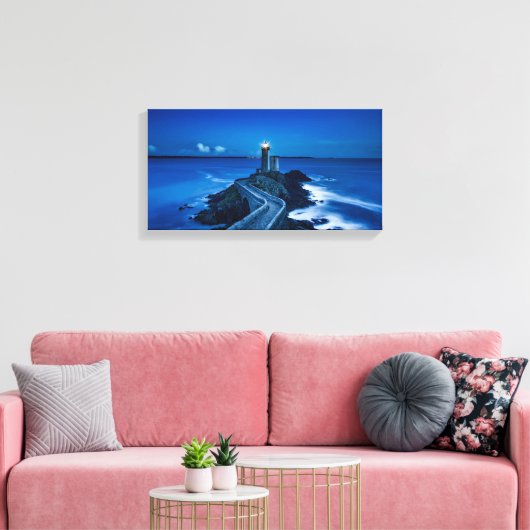 Frankrijk vuurtoren canvas (Insitu (Woonkamer))