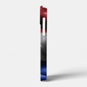 Frankrijk zijde vlag Case-Mate iPhone case (Achterkant / Links)