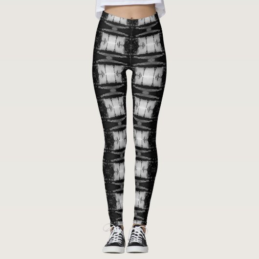 -Frankrijk zonsondergang Eiffeltoren Leggings (Voorkant)