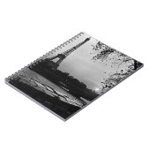 -Frankrijk zonsondergang Eiffeltoren Notitieboek (Linkerzijde)