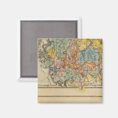 Frankrijk, Zwitserland, Duitsland Magneet (Voorkant / Achterkant)