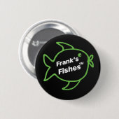 Frank's Fishes 1 Ronde Button 5,7 Cm (Voorkant /achterkant)