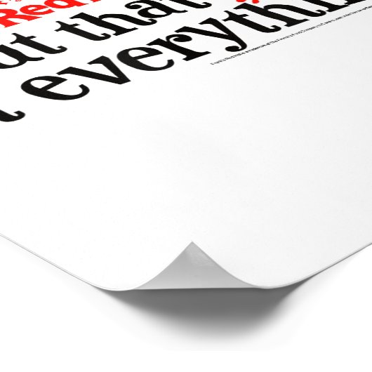 Frank's Redhot I Put That On Everything Hot Sauce  Poster (Hoek)