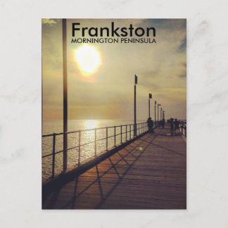 Frankston Pier, Victoria, Australië Briefkaart