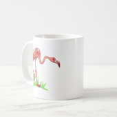 Frannie Flamingo Koffiemok (Voorkant links)