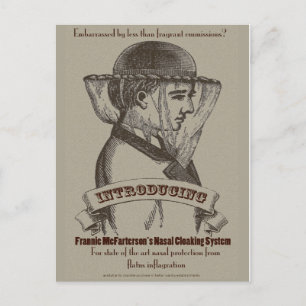 Frannie McFarterson's Nasal Cloaking System Briefkaart