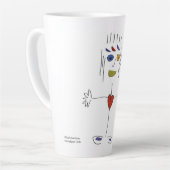 'Frannie' - Open voor het ontvangen van Latte Mok (Linkerhoek)