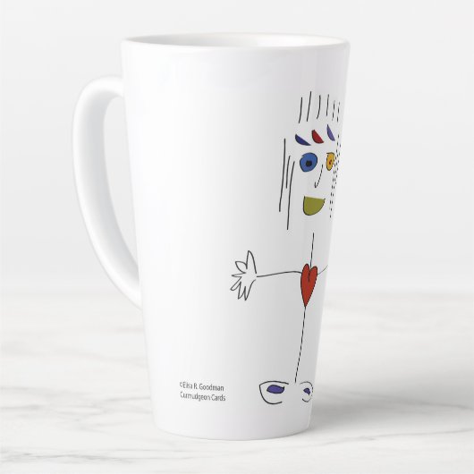 'Frannie' - Open voor het ontvangen van Latte Mok (Linkerhoek)