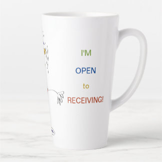 'Frannie' - Open voor het ontvangen van Latte Mok