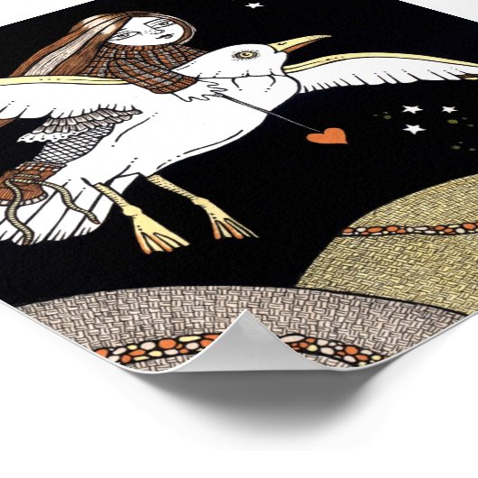 Frannies Flight of Fancy Poster Art Print (Hoek)