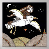 Frannies Flight of Fancy Poster Art Print (Voorkant)