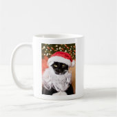 Franny Claus Sad Santa Kat Koffiemok (Links)