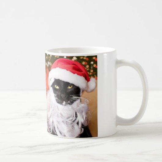 Franny Claus Sad Santa Kat Koffiemok (Rechts)