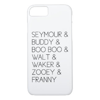 Franny Zooey Glass Family iPhone 7 hoesje