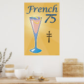 Frans 75 poster (Keuken)