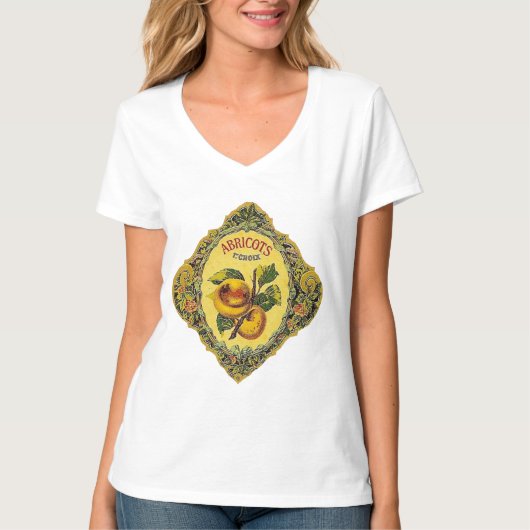 Frans Abrikozenetiket - Shirt (Voorkant)