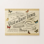 Frans AD met  butterflies, VS 2 Legpuzzel (Horizontaal)