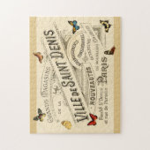 Frans AD met butterflies, VS 2 Legpuzzel (Verticaal)