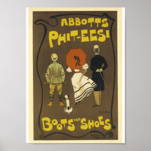  Frans Adverteren Abbots Phit-t - shirts Boots Poster