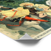 -Frans Adverteren Auvergne Vichy Royat Poster (Hoek)