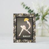  Frans adverteren, Bally, schoenen Briefkaart (Staand voorkant)